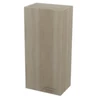 Kép 3/3 - Aqualine Zoja/Keramia Fresh felső szekrény, 35x76x23cm, bal platina tölgy