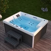 Kép 3/12 - STREAM Kültéri pezsgőfürdő lépcsővel és thermo tetővel - 215 x 156 cm 3 fő részére