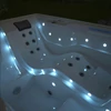 Kép 6/12 - STREAM Kültéri pezsgőfürdő lépcsővel és thermo tetővel - 215 x 156 cm 3 fő részére