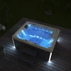 Kép 9/12 - STREAM Kültéri pezsgőfürdő lépcsővel és thermo tetővel - 215 x 156 cm 3 fő részére