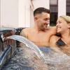 Kép 2/9 - Outdoor Whirlpool BLACK MARBLE Jakuzzi