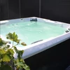 Kép 6/10 - STREAM BIG Kültéri pezsgőfürdő lépcsővel és thermo tetővel - 207 x 207 cm 5 fő részére
