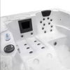 Kép 9/9 - Outdoor Whirlpool White Marble jakuzzi  lépcsővel és Thermofedéssel