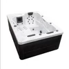 Kép 3/9 - Outdoor Whirlpool White Marble jakuzzi  lépcsővel és Thermofedéssel