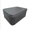 Kép 5/9 - Outdoor Whirlpool White Marble jakuzzi  lépcsővel és Thermofedéssel