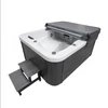 Kép 6/9 - Outdoor Whirlpool White Marble jakuzzi  lépcsővel és Thermofedéssel