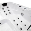 Kép 7/9 - Outdoor Whirlpool White Marble jakuzzi  lépcsővel és Thermofedéssel