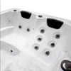 Kép 8/9 - Outdoor Whirlpool White Marble jakuzzi  lépcsővel és Thermofedéssel