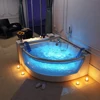 Kép 2/10 - HOME Bath ATLANTIC L Fényterápiás pezsgőfürdő - 140 x 140 cm