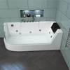 Kép 3/9 - HOME Bath CARICA Fényterápiás pezsgőfürdő balos - 170 x 180 cm