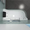 Kép 4/9 - HOME Bath CARICA Fényterápiás pezsgőfürdő balos - 170 x 180 cm