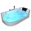 Kép 5/9 - HOME Bath CARICA Fényterápiás pezsgőfürdő balos - 170 x 180 cm