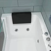 Kép 3/5 - HOME Bath CARICA Fényterápiás pezsgőfürdő jobbos - 170 x 180 cm
