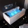 Kép 1/12 - HOME Bath LAGUNA PURE M Fényterápiás pezsgőfürdő - 180 x 90 cm
