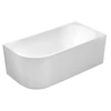 Kép 1/4 - AQUALINE TIBERA STRIP R szabadonálló kád, 150x58x75cm, akril