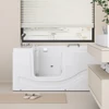 Kép 2/9 - Home Bath VITAL M Idősbarát kád pezsgőfürdő funkcióval 153 x 76 cm Bal oldali