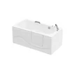 Kép 7/9 - Home Bath VITAL M Idősbarát kád pezsgőfürdő funkcióval 153 x 76 cm Jobb oldali