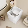 Kép 2/14 - Home Bath VITAL L Szenior Fürdőkád pezsgőfürdő funkcióval - 85 x 95 cm Jobb oldali