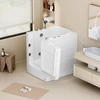 Kép 3/14 - Home Bath VITAL L Szenior Fürdőkád pezsgőfürdő funkcióval - 85 x 95 cm Jobb oldali