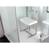 Kép 10/12 - Relax 140 cm sarok gőzkabin Fehér 1400 x 1000 x 2190 mm