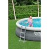 Kép 2/8 - Bestway Marbella rattan hatású felfújható karimájú, puhafalú medence szett 457x 107 cm