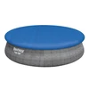 Kép 4/8 - Bestway Marbella rattan hatású felfújható karimájú, puhafalú medence szett 457x 107 cm