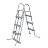 Kép 3/6 - Bestway PUERTO RICO ovális fémvázas medence szett 424 x 250 x 100 cm