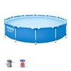 Kép 2/7 - Bestway BAHAMA fémvázas medence vízforgatóval 366 x 76 cm