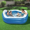 Kép 1/10 - Bestway Family Fun felfújható gyerek medence 213 x 207 x 69 cm