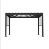Kép 2/4 - Home Garden FAYLA Elektromos aluminium pergola, 2 db szúnyoghálóval - Antracit 407 x 297 x 250 cm