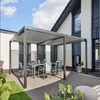 Kép 1/9 - Home Garden CANNES rácsos pergola - 400 x 303 x 223 cm