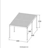 Kép 9/9 - Home Garden CANNES rácsos pergola - 400 x 303 x 223 cm