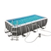 Kép 2/12 - Bestway CIPRUS szögletes fémvázas medence szett 404 x 201 x 100 cm
