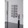 Kép 2/3 - Sapho ASTRA fürdőszobai radiátor, 600x1170mm, 850W, ezüst