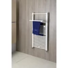 Kép 3/3 - Sapho STYLO LUX fürdőszobai radiátor lenyitható törölközőtartóval, 500x1101mm, 590W, fehér