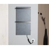 Kép 2/3 - Sapho ELMIS elektromos radiátor, 400x800mm, 100W, matt antracit