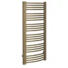 Kép 1/2 - Sapho EGEON fürdőszobai radiátor, 595x1238mm, 739W, bronz