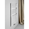 Kép 2/3 - Aqualine Fürdőszobai radiátor, középső bekötéssel, 450x1320mm, 539W, fehér