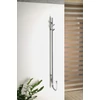 Kép 2/2 - Sapho PASADOR elektromos álló fürdőköppeny, törölköző szárító radiátor, időzítővel, 150x1500mm, 30W, inox