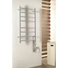 Kép 2/3 - REDONDO elektromos törölközőszárító radiátor, időzítővel, 500x900mm, 75W, inox