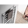 Kép 3/3 - Sapho REDONDO elektromos törölközőszárító radiátor, időzítővel, 620x1160mm, 120W, inox