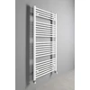 Kép 3/3 - Aqualine Fürdőszobai radiátor, egyenes, 450x1322mm, 564W, fehér