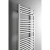 Kép 3/3 - Aqualine Fürdőszobai radiátor, egyenes, 600x1868mm, 1022W, fehér