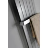 Kép 3/3 - Sapho COLONNA fürdőszobai radiátor, 450x1800mm, 910W, metál ezüst