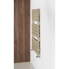 Kép 3/3 - Sapho SANTINA fürdőszobai radiátor, 550x1120mm, 600W, metál mokka
