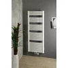 Kép 2/3 - Aqualine STING fürdőszobai radiátor, 550x1741mm, 839W, fehér