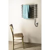 Kép 2/3 - Aqualine elektromos törölközőszárító radiátor, 570x465mm, 72W, ezüst