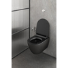 Kép 4/7 - GSI PURA Csendes SWIRLFLUSH fali WC, 55x36cm, matt fekete