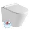 Kép 1/4 - Sapho PACO fali WC, Soft-Close Slim ülőke, 36x52,5cm