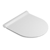 Kép 1/3 - GSI NORM SLIM soft close WC-ülőke, duroplast, fehér